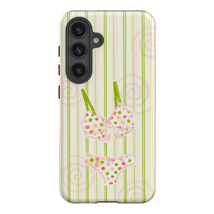 Pistachio Spot Printed Phone Cases Samsung Galaxy S24 / Armoured by Kayla Carr - The Dairy