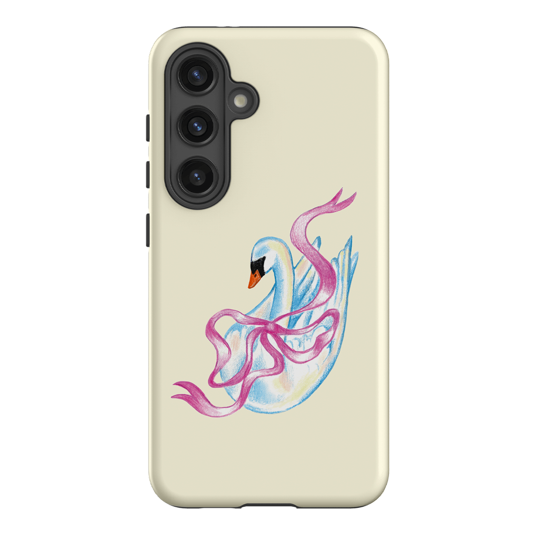 Satin Swan Printed Phone Cases Samsung Galaxy S24 / Armoured by Femke Studio - The Dairy