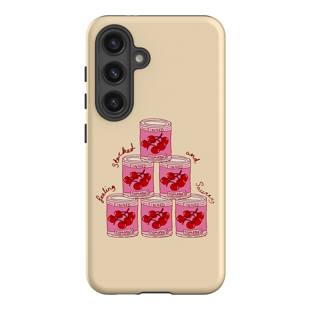 Saucy Supper Printed Phone Cases Samsung Galaxy S24 / Armoured by The Dairy - The Dairy