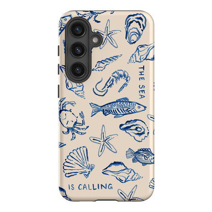 Sea Call Printed Phone Cases Samsung Galaxy S24 / Armoured by Cass Deller - The Dairy