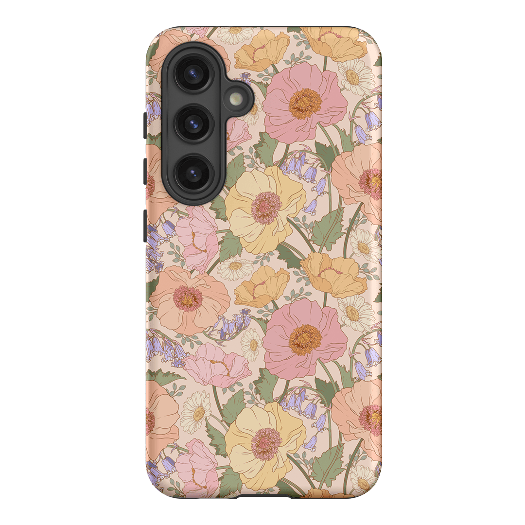 Spring Poppy Printed Phone Cases Samsung Galaxy S24 / Armoured by Kasiags Art - The Dairy