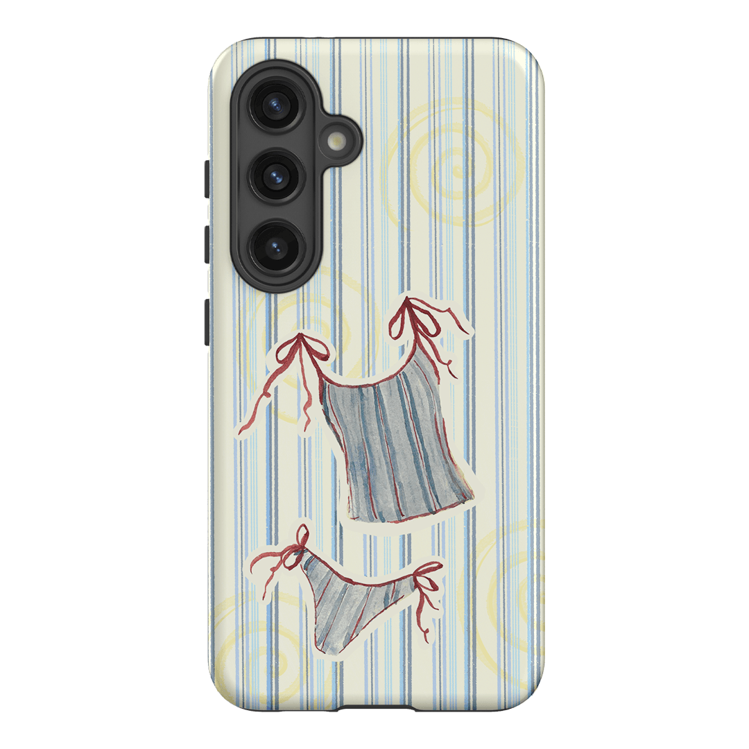 Stripe Tankini Printed Phone Cases Samsung Galaxy S24 / Armoured by Kayla Carr - The Dairy