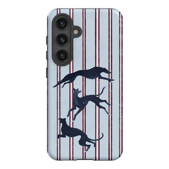 Stripey Hounds Printed Phone Cases Samsung Galaxy S24 / Armoured by Lisa Hu - The Dairy
