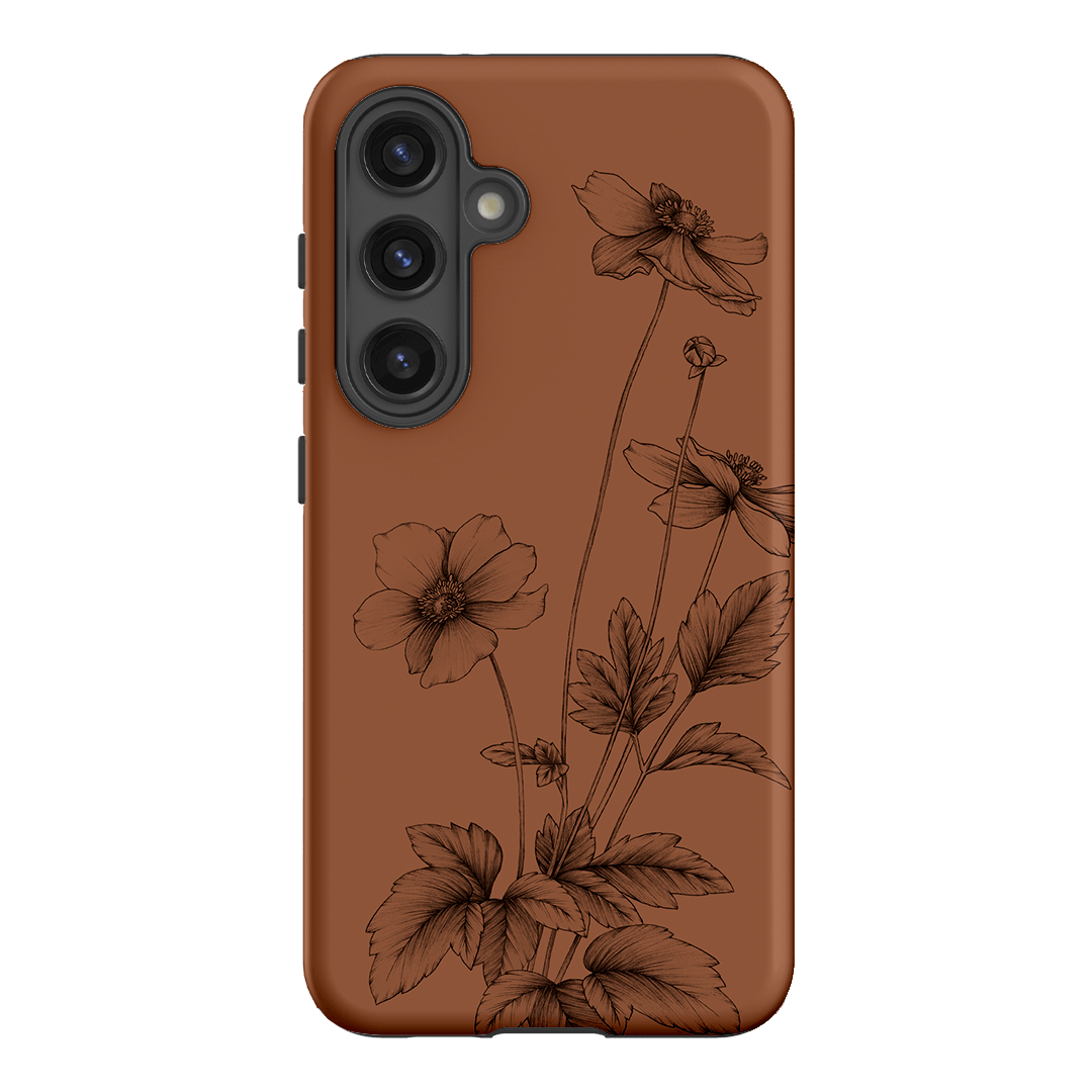 Windflowers Study Printed Phone Cases Samsung Galaxy S24 / Armoured by Typoflora - The Dairy