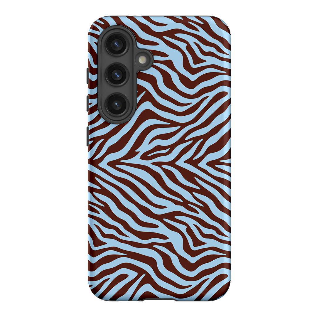 Zebra Haze Printed Phone Cases Samsung Galaxy S24 / Armoured by The Dairy - The Dairy