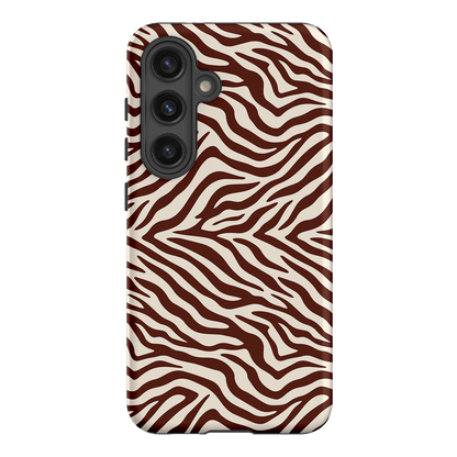 Zebra Toast Printed Phone Cases Samsung Galaxy S24 / Armoured by The Dairy - The Dairy