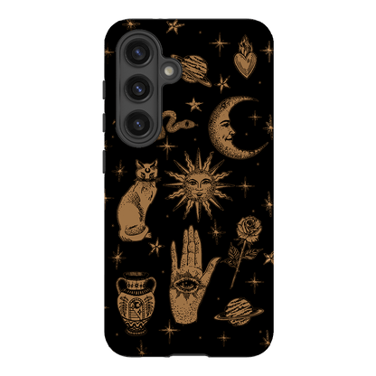Astro Flash Noir Printed Phone Cases by Veronica Tucker - The Dairy