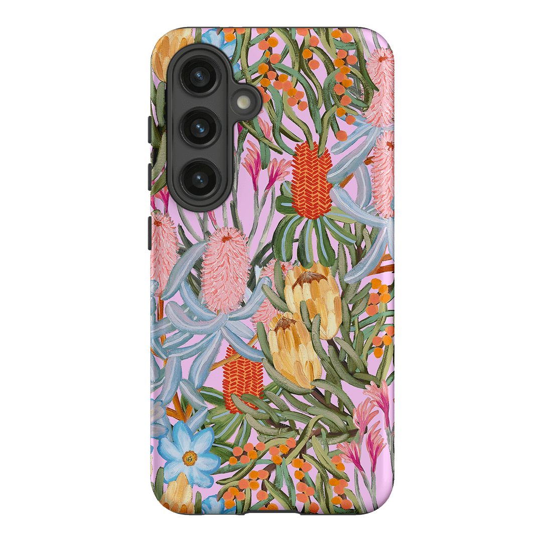 Floral Sorbet Printed Phone Cases Samsung Galaxy S24 / Armoured by Amy Gibbs - The Dairy