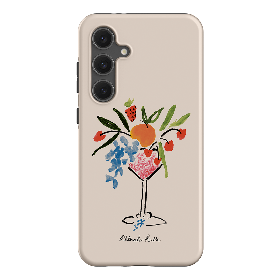 Abundance Martini Printed Phone Cases Samsung Galaxy S24 FE / Armoured by Phthalo Ruth - The Dairy