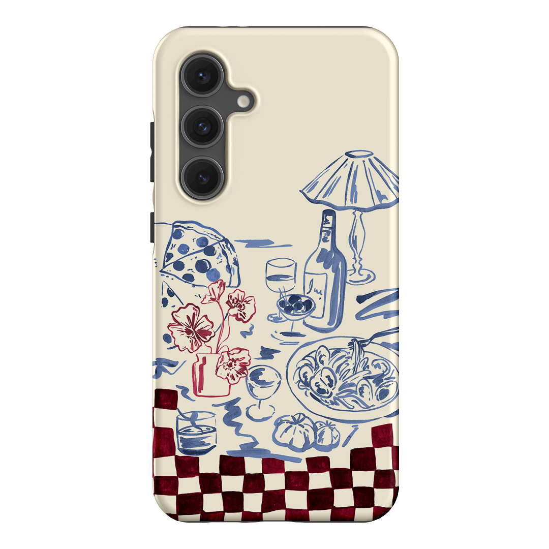 Al Dente Printed Phone Cases Samsung Galaxy S24 FE / Armoured by Charlie Taylor - The Dairy