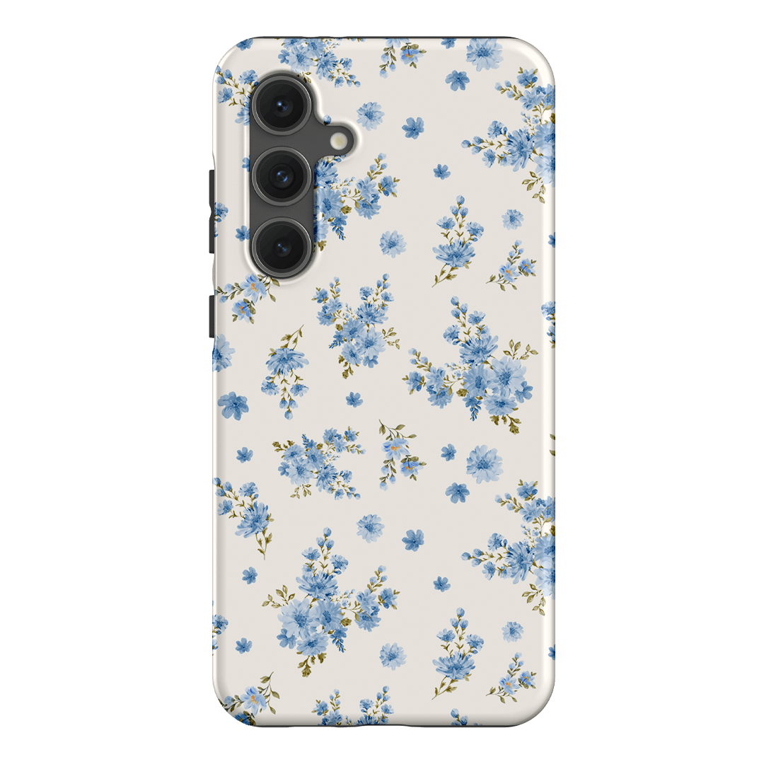 Blue Meadow Printed Phone Cases Samsung Galaxy S24 FE / Armoured by Kasiags Art - The Dairy