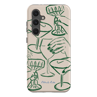 Cheers Printed Phone Cases Samsung Galaxy S24 FE / Armoured by Phthalo Ruth - The Dairy