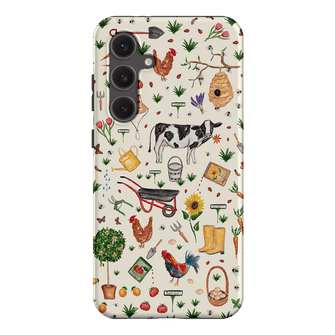Farm Stay Printed Phone Cases Samsung Galaxy S24 FE / Armoured by BG. Studio - The Dairy