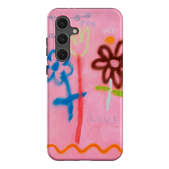 Flowers Printed Phone Cases Samsung Galaxy S24 FE / Armoured by Kate Eliza - The Dairy