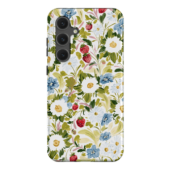 Garden Strawberries Printed Phone Cases Samsung Galaxy S24 FE / Armoured by Ellie Mae - The Dairy