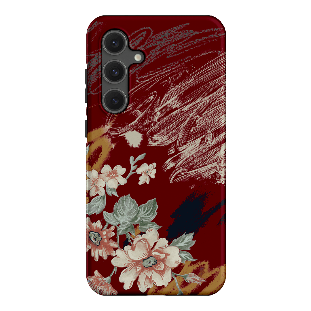 Love Floral Printed Phone Cases Samsung Galaxy S24 FE / Armoured by Desmond & Dempsey - The Dairy