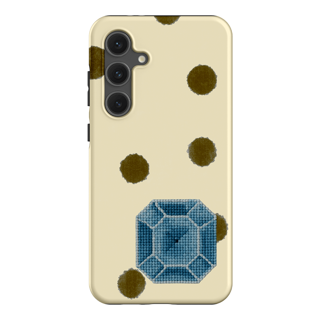 March Aquamarine Printed Phone Cases Samsung Galaxy S24 FE / Armoured by Joiana - The Dairy