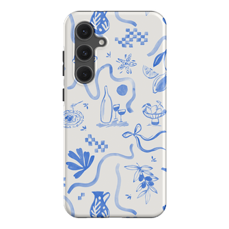 Mediterranean Wave Printed Phone Cases Samsung Galaxy S24 FE / Armoured by Charlie Taylor - The Dairy