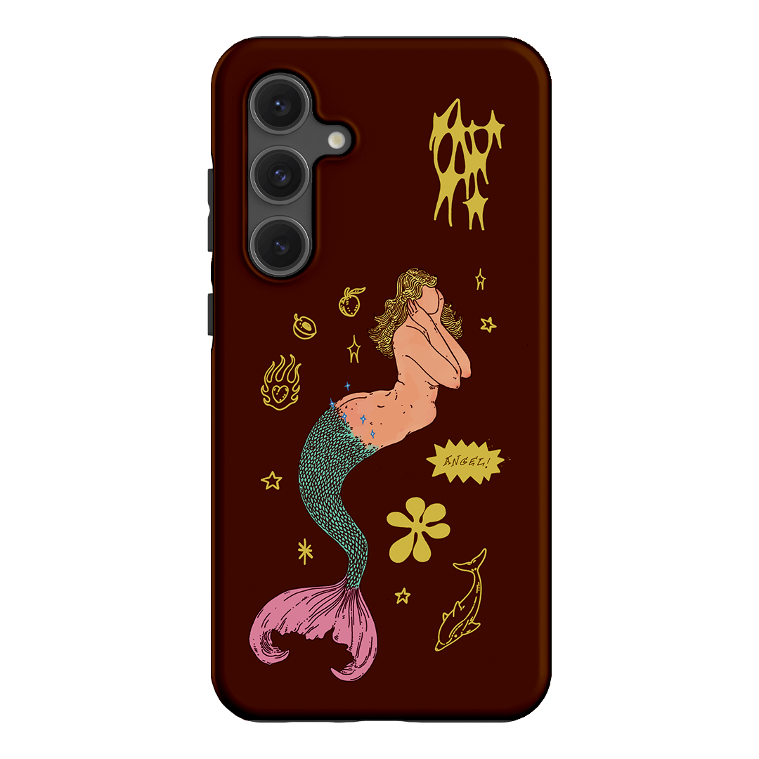 Mimi Chocolate Printed Phone Cases Samsung Galaxy S24 FE / Armoured by Easty Beasty - The Dairy
