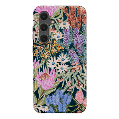 Moonlit Floral Printed Phone Cases Samsung Galaxy S24 FE / Armoured by Amy Gibbs - The Dairy