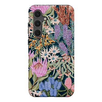 Moonlit Floral Printed Phone Cases Samsung Galaxy S24 FE / Armoured by Amy Gibbs - The Dairy