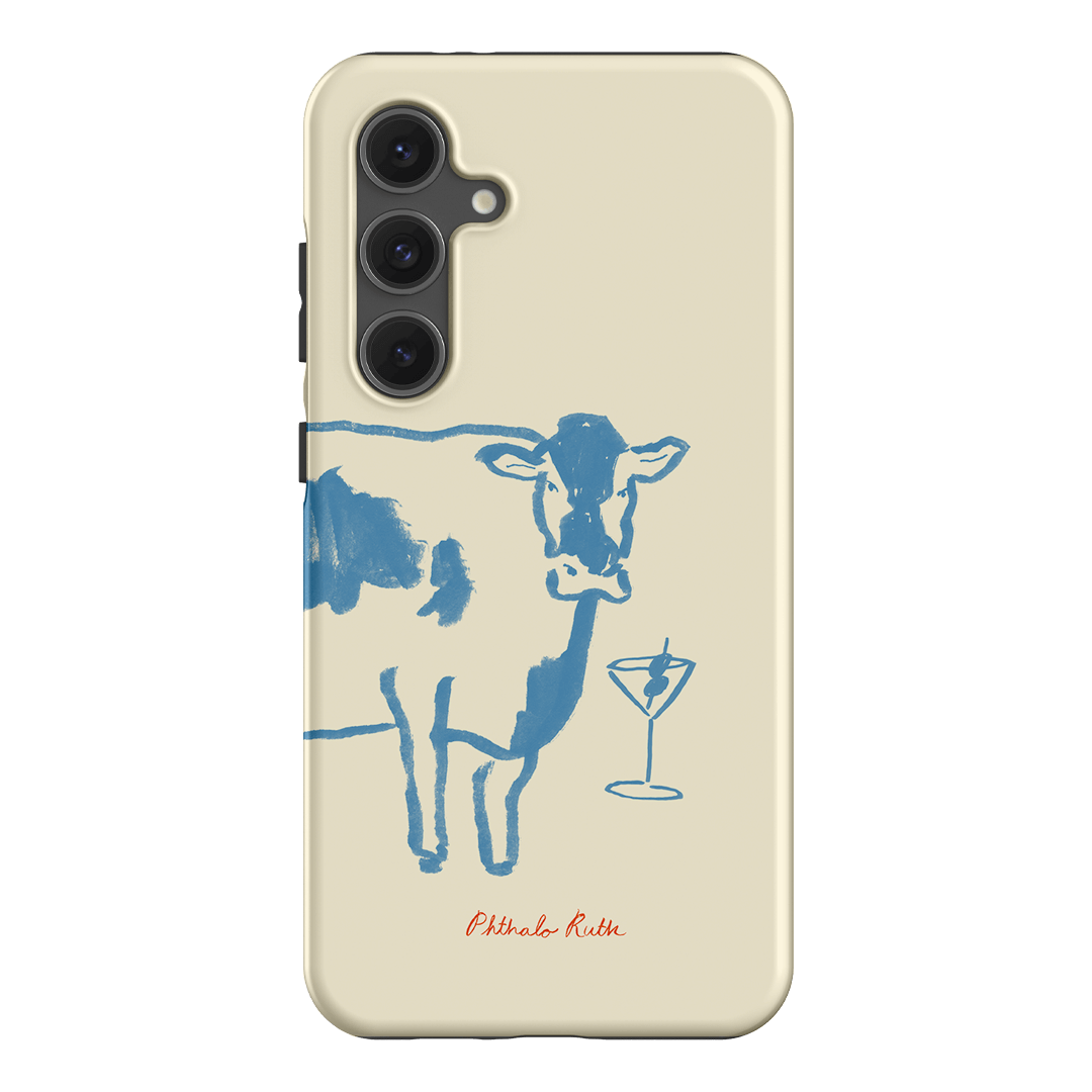 Mootini Blue Printed Phone Cases by Phthalo Ruth - The Dairy