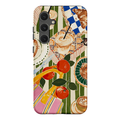 Morning Goss Printed Phone Cases Samsung Galaxy S24 FE / Armoured by Charlie Taylor - The Dairy