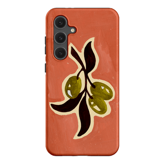 Olives Printed Phone Cases Samsung Galaxy S24 FE / Armoured by Studio Bon - The Dairy