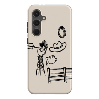 Outstation Printed Phone Cases Samsung Galaxy S24 FE / Armoured by Nardurna - The Dairy