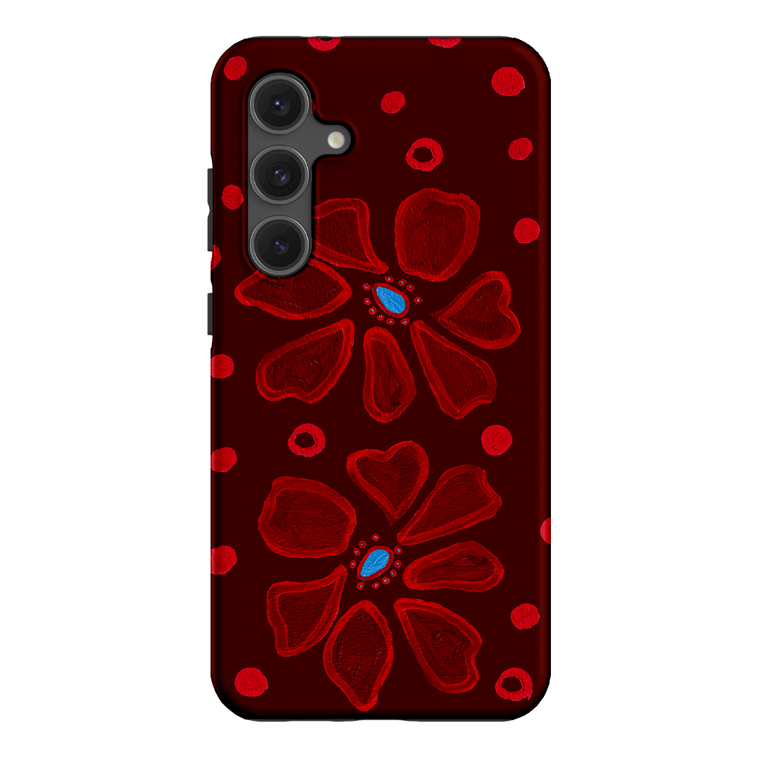 Painted Petal Rouge Printed Phone Cases Samsung Galaxy S24 FE / Armoured by BG. Studio - The Dairy
