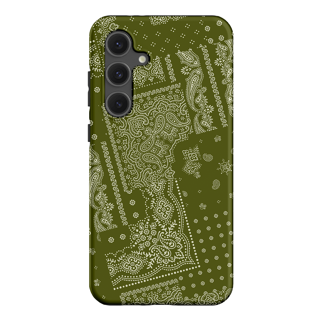 Paisley Fern Printed Phone Cases Samsung Galaxy S24 FE / Armoured by The Dairy - The Dairy