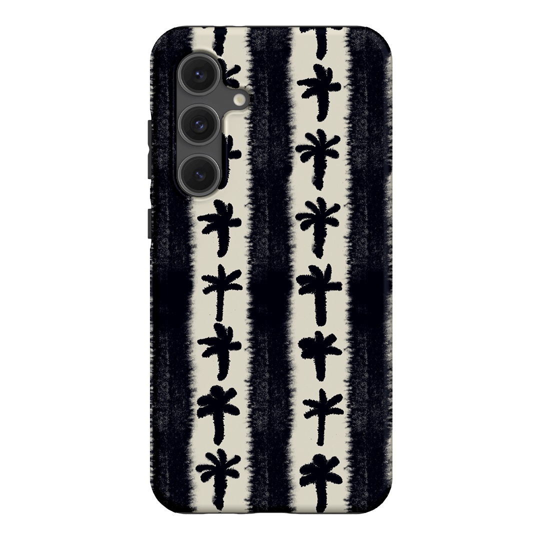 Palm Stripe Printed Phone Cases Samsung Galaxy S24 FE / Armoured by Desmond & Dempsey - The Dairy