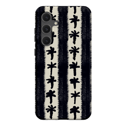 Palm Stripe Printed Phone Cases Samsung Galaxy S24 FE / Armoured by Desmond & Dempsey - The Dairy