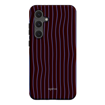 Panama Burgundy Printed Phone Cases Samsung Galaxy S24 FE / Armoured by Apero - The Dairy