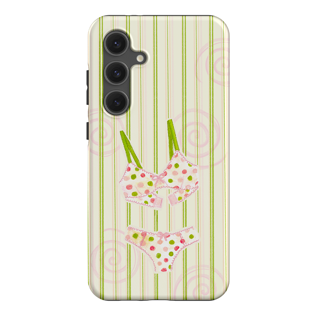Pistachio Spot Printed Phone Cases Samsung Galaxy S24 FE / Armoured by Kayla Carr - The Dairy