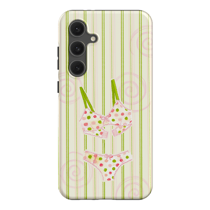 Pistachio Spot Printed Phone Cases Samsung Galaxy S24 FE / Armoured by Kayla Carr - The Dairy