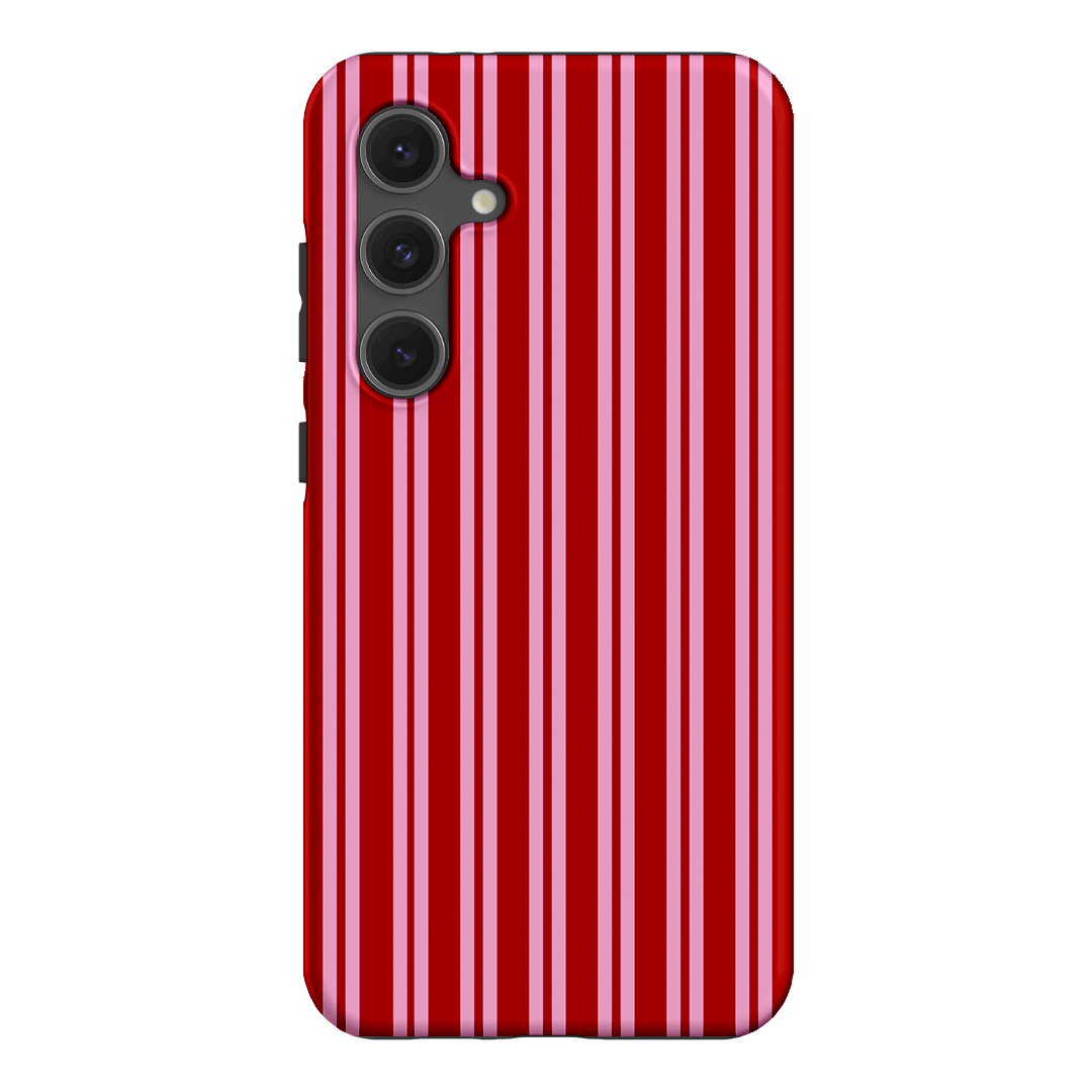 Punch Stripes Printed Phone Cases Samsung Galaxy S24 FE / Armoured by The Dairy - The Dairy