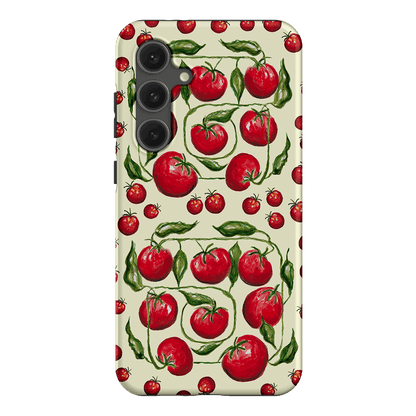 Red Tomatoes Printed Phone Cases Samsung Galaxy S24 FE / Armoured by BG. Studio - The Dairy