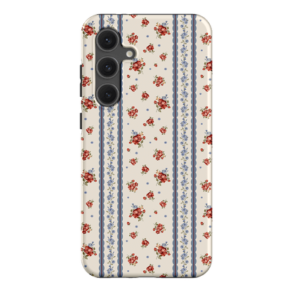 Rose Stripe Printed Phone Cases Samsung Galaxy S24 FE / Armoured by Kasiags Art - The Dairy