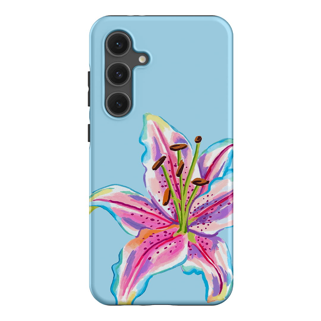 Sky Lily Printed Phone Cases Samsung Galaxy S24 FE / Armoured by Femke Studio - The Dairy