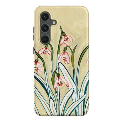 Snowdrop Printed Phone Cases Samsung Galaxy S24 FE / Armoured by Ellie Mae - The Dairy