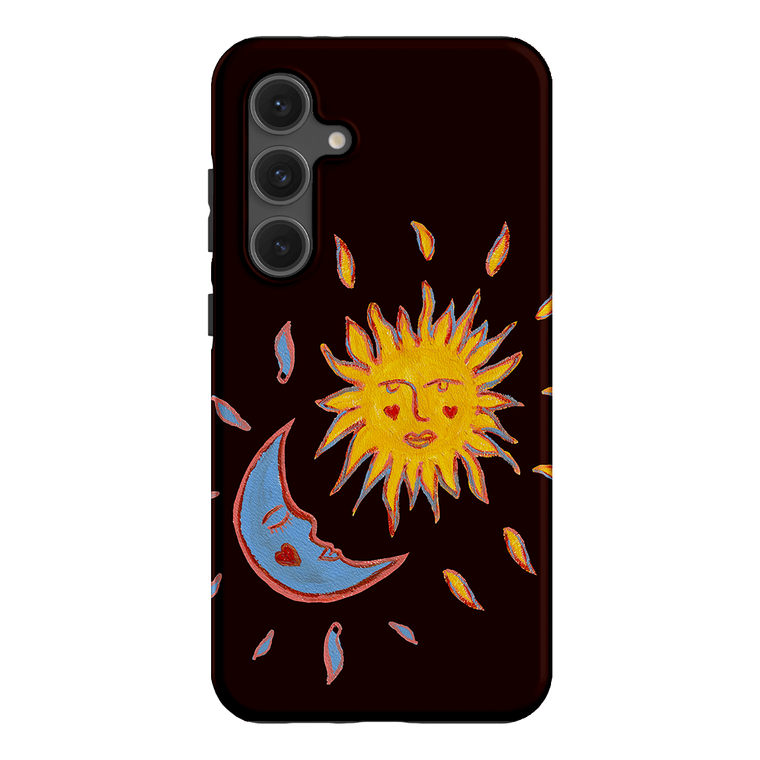 Sun & Moon Plum Printed Phone Cases Samsung Galaxy S24 FE / Armoured by BG. Studio - The Dairy