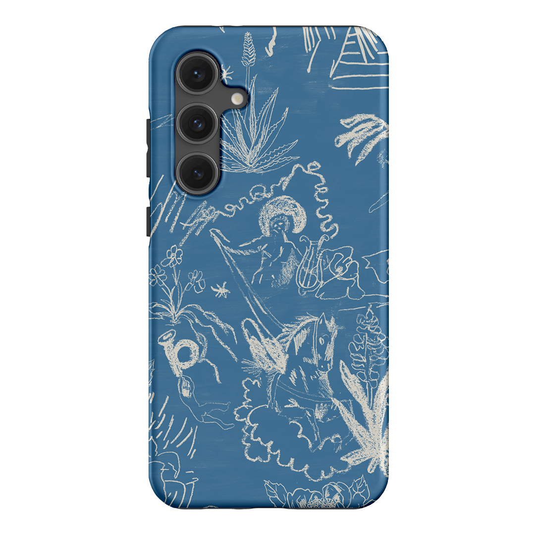 Temple Del Sol Printed Phone Cases Samsung Galaxy S24 FE / Armoured by Desmond & Dempsey - The Dairy