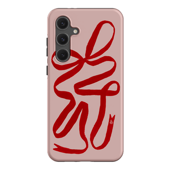 Valentine Ribbon Printed Phone Cases Samsung Galaxy S24 FE / Armoured by Jasmine Dowling - The Dairy