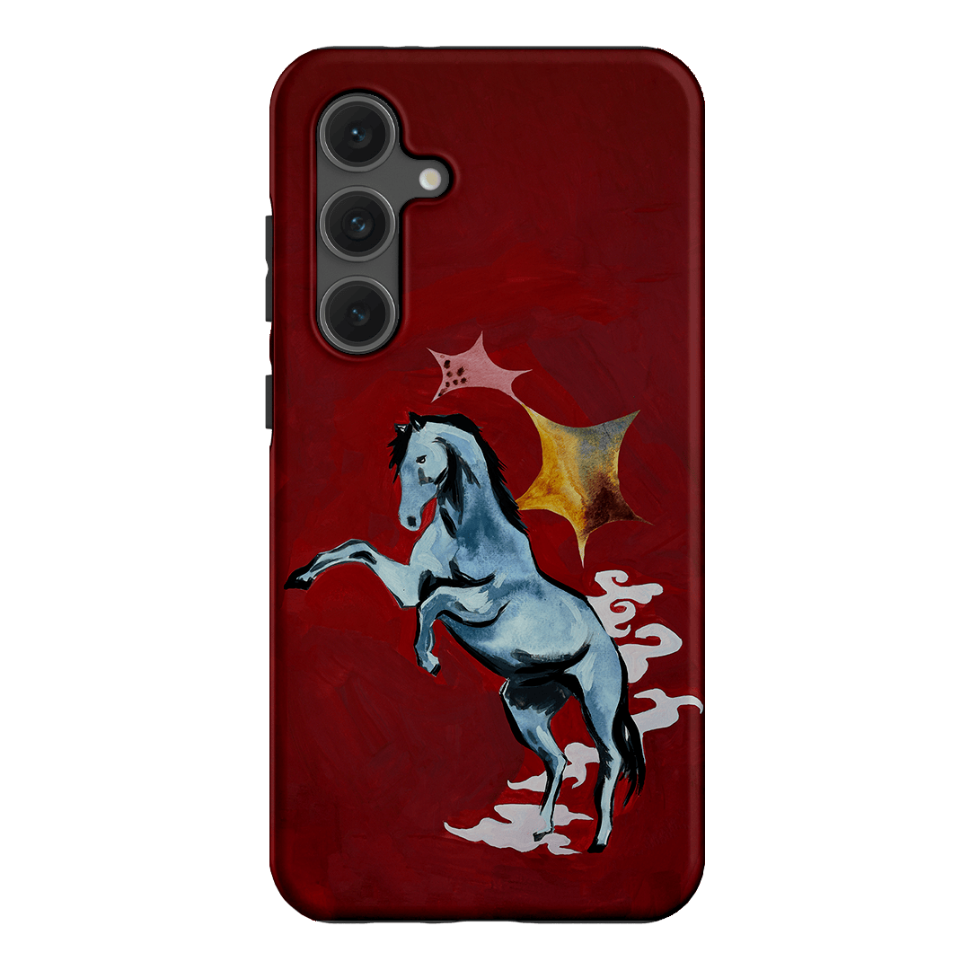 Year Of The Horse Printed Phone Cases Samsung Galaxy S24 FE / Armoured by Lisa Hu - The Dairy