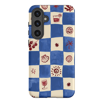 Afternoon Mezze Cornflower Printed Phone Cases Samsung Galaxy S24 Plus / Armoured by Charlie Taylor - The Dairy
