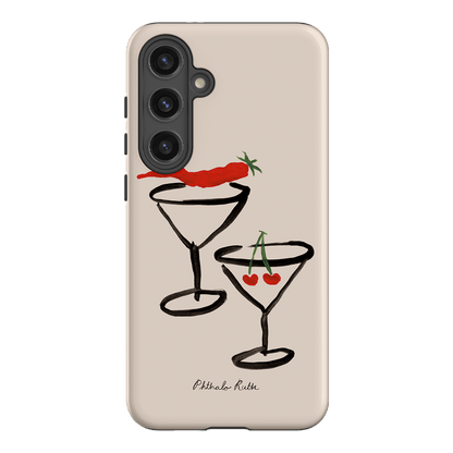 Chilli Cherry Printed Phone Cases by Phthalo Ruth - The Dairy