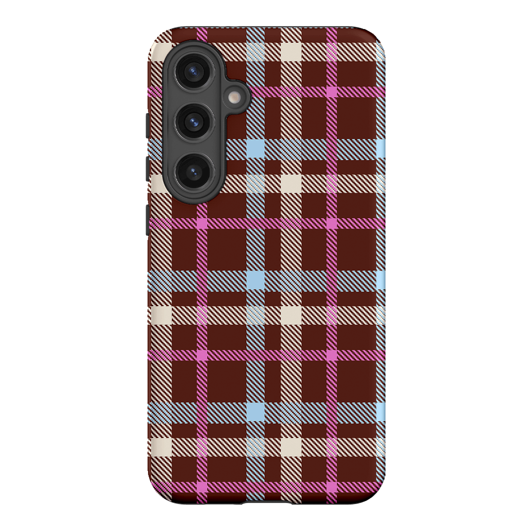 Confetti Plaid Printed Phone Cases Samsung Galaxy S24 Plus / Armoured by The Dairy - The Dairy