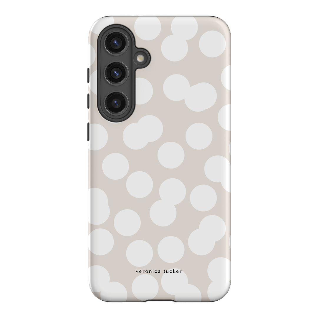 Confetti White Printed Phone Cases Samsung Galaxy S24 Plus / Armoured by Veronica Tucker - The Dairy