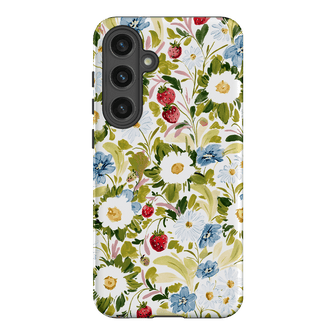 Garden Strawberries Printed Phone Cases Samsung Galaxy S24 Plus / Armoured by Ellie Mae - The Dairy